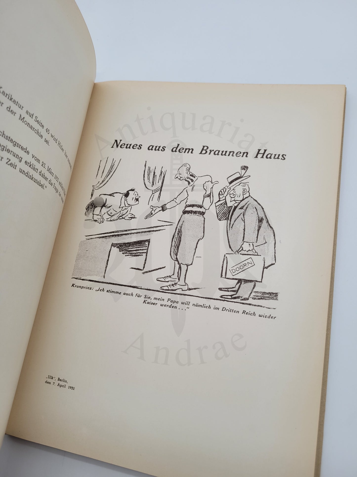Hitler in der Karikatur der Welt