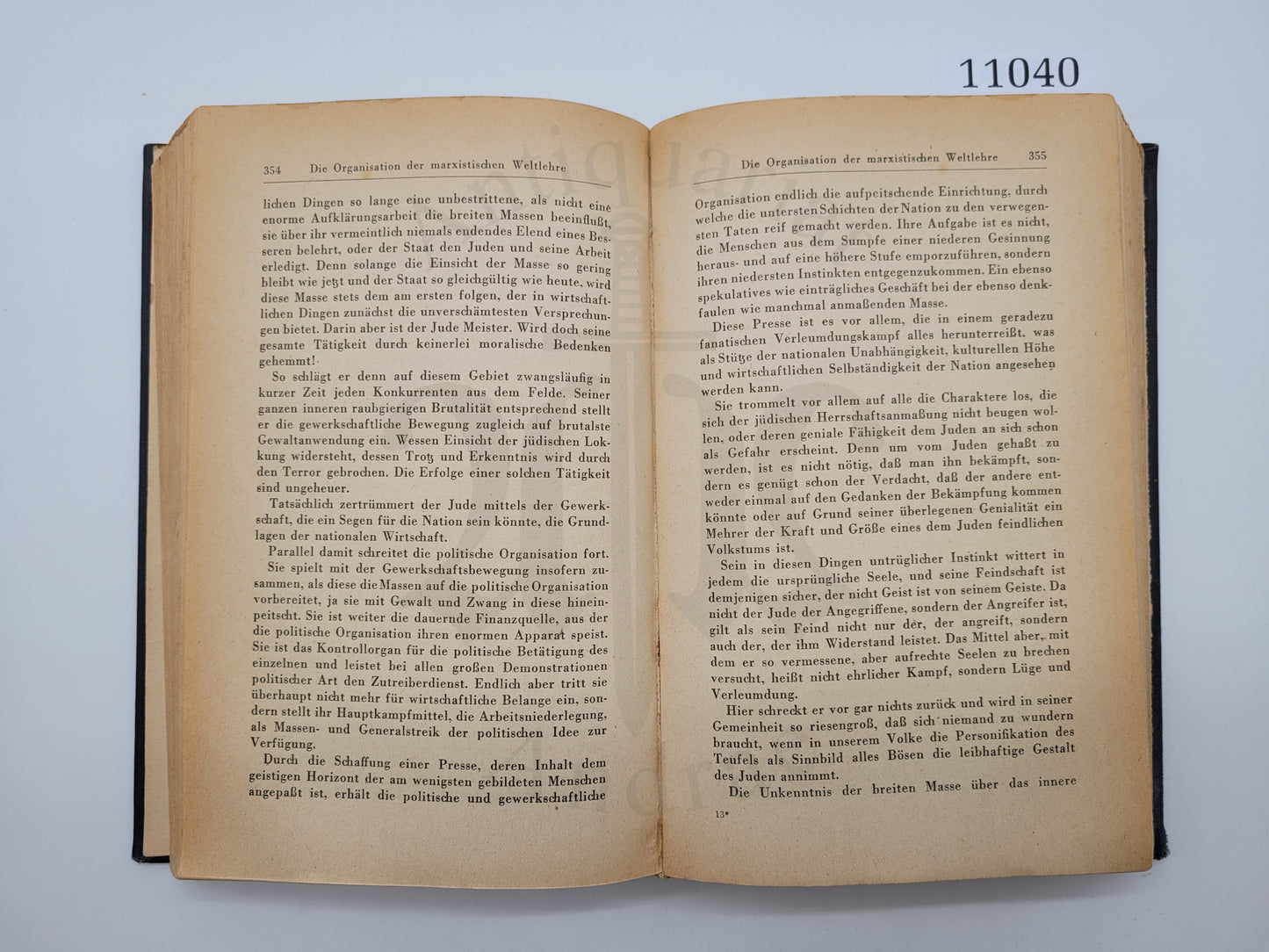 Mein Kampf Volksausgabe 1944 (Druckschrift)