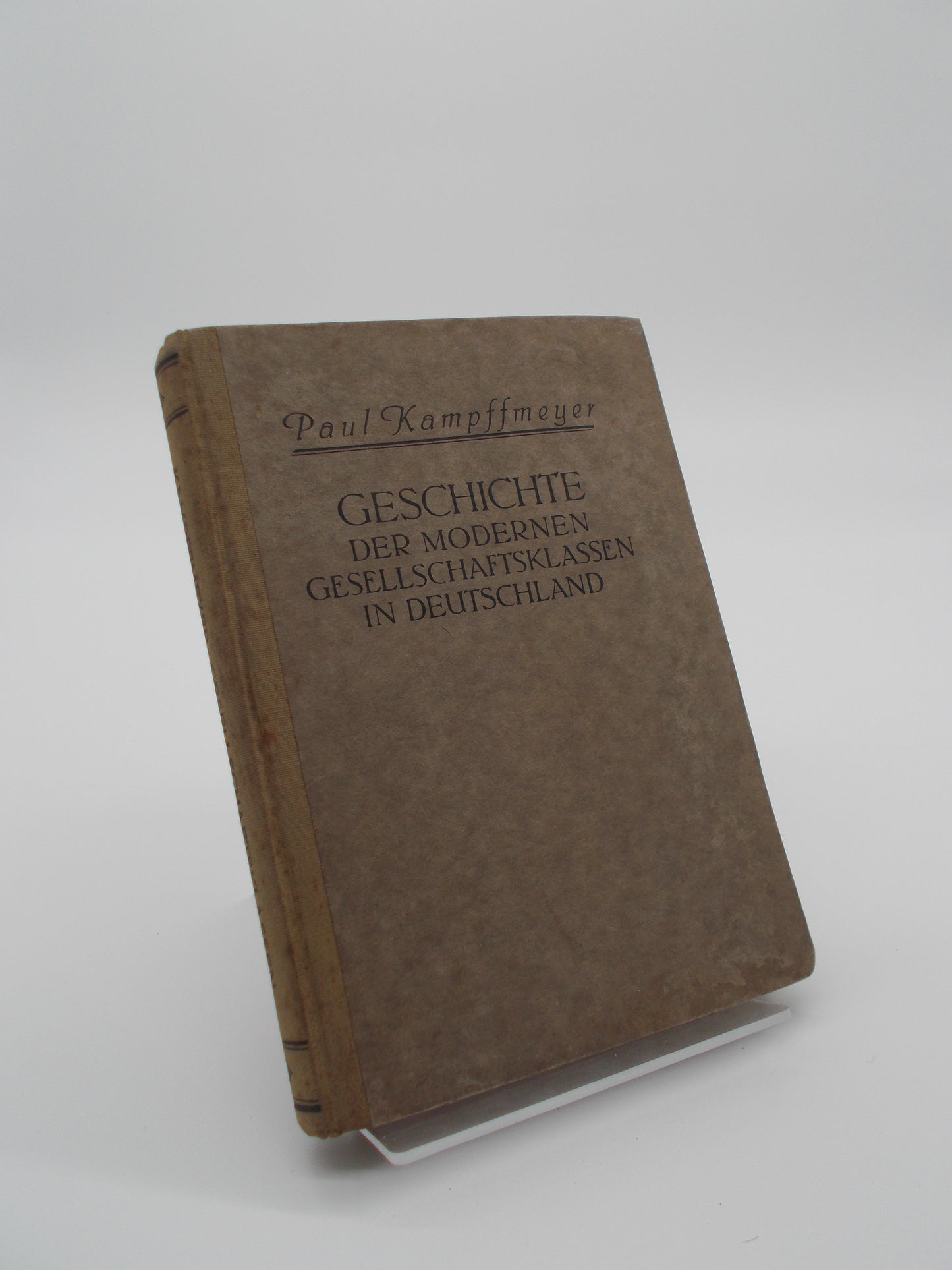 Geschichte der modernen Gesellschaftsklassen in Deutschland