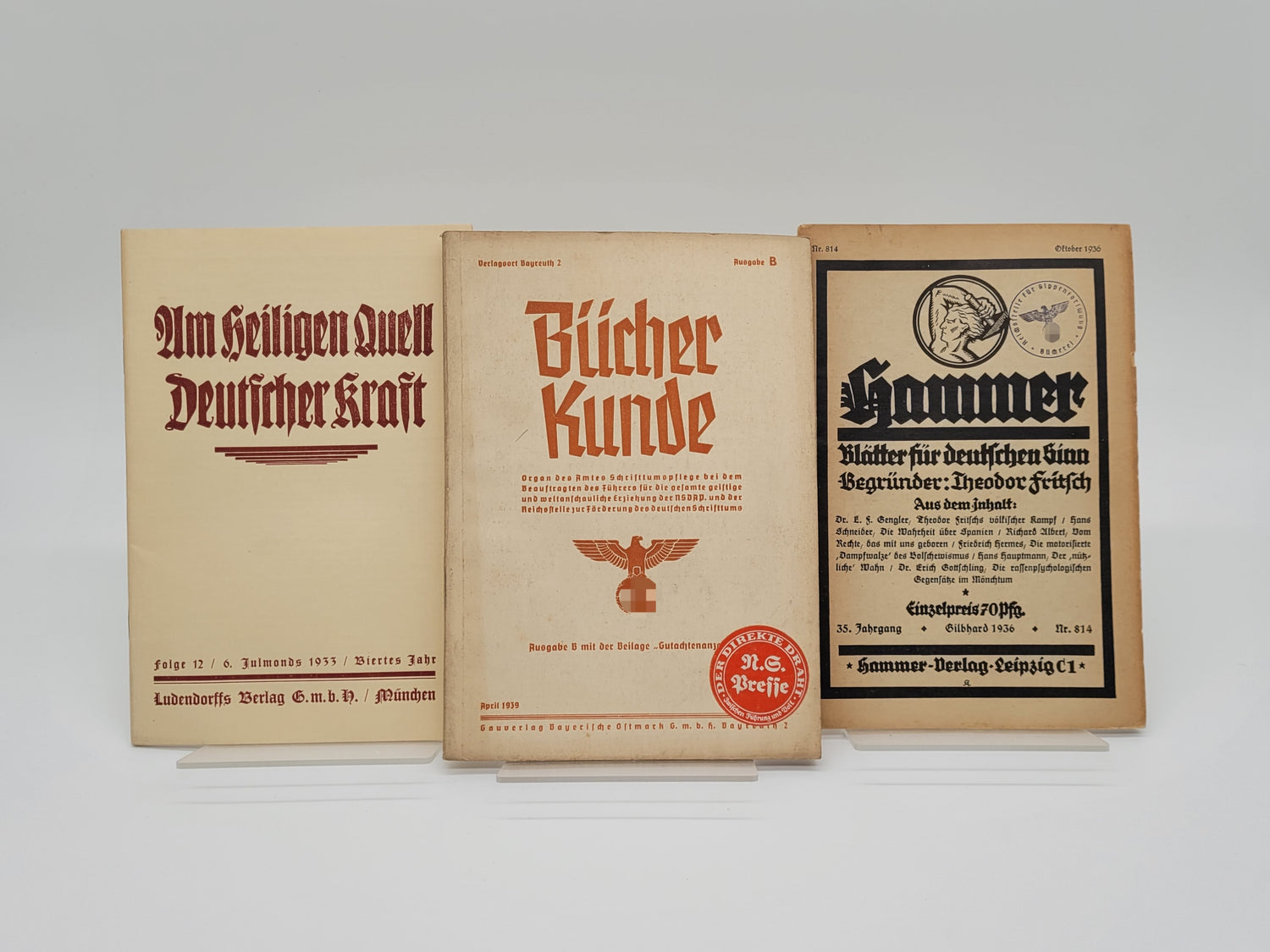 Zeitschriften und Hefte 3. Reich