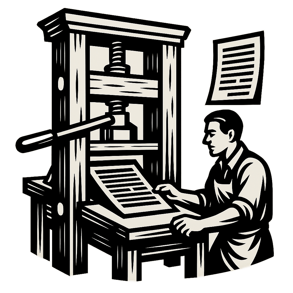 Druckwesen, Buchdruck & grafische Technik