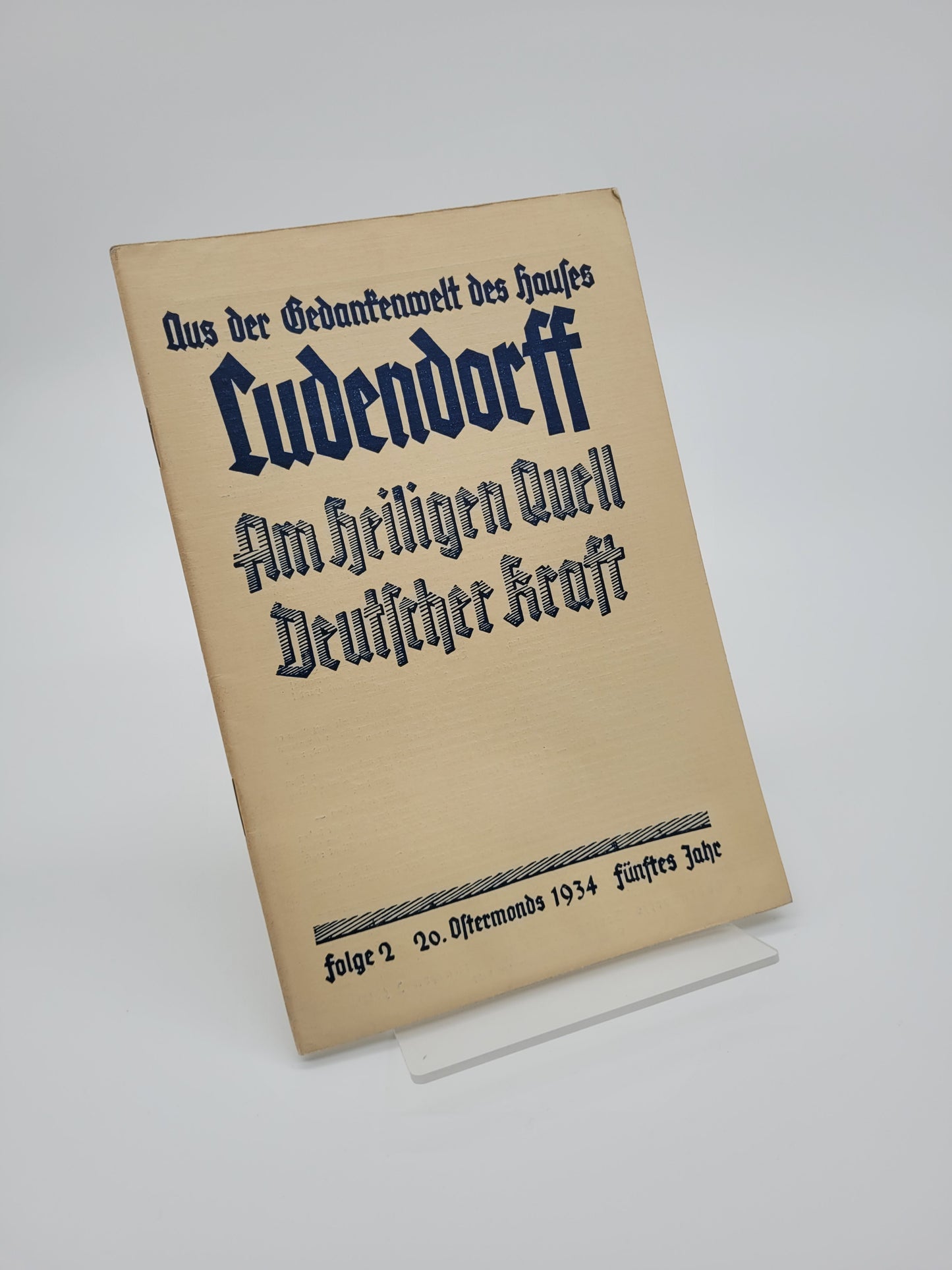 Am heiligen Quell Deutscher Kraft 1934 (8 Hefte)