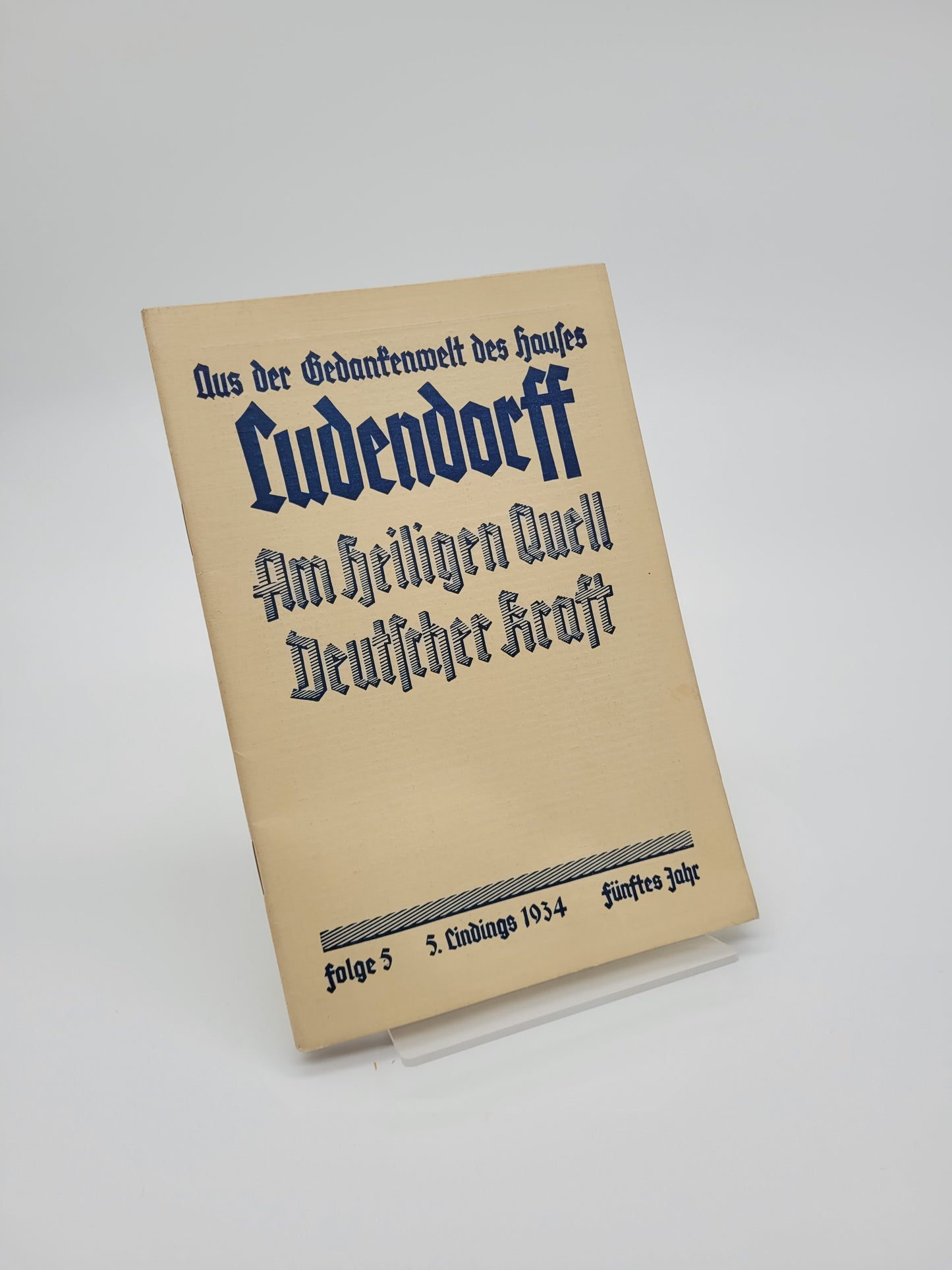 Am heiligen Quell Deutscher Kraft 1934 (8 Hefte)