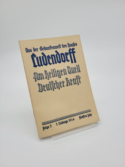 Am heiligen Quell Deutscher Kraft 1934 (8 Hefte)