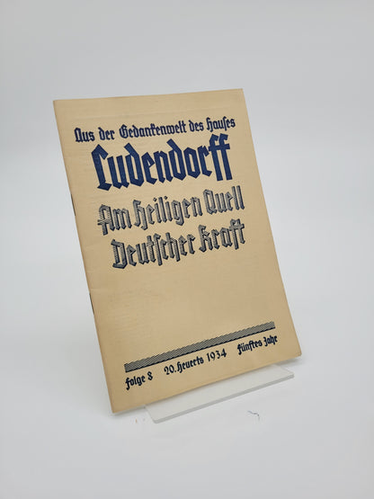 Am heiligen Quell Deutscher Kraft 1934 (8 Hefte)