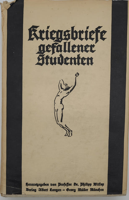 Kriegsbriefe Gefallener Studenten (Original Schutzumschlag)