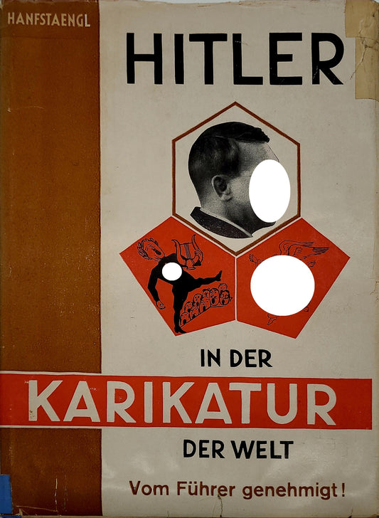 Hitler in der Karikatur der Welt (Original Schutzumschlag)