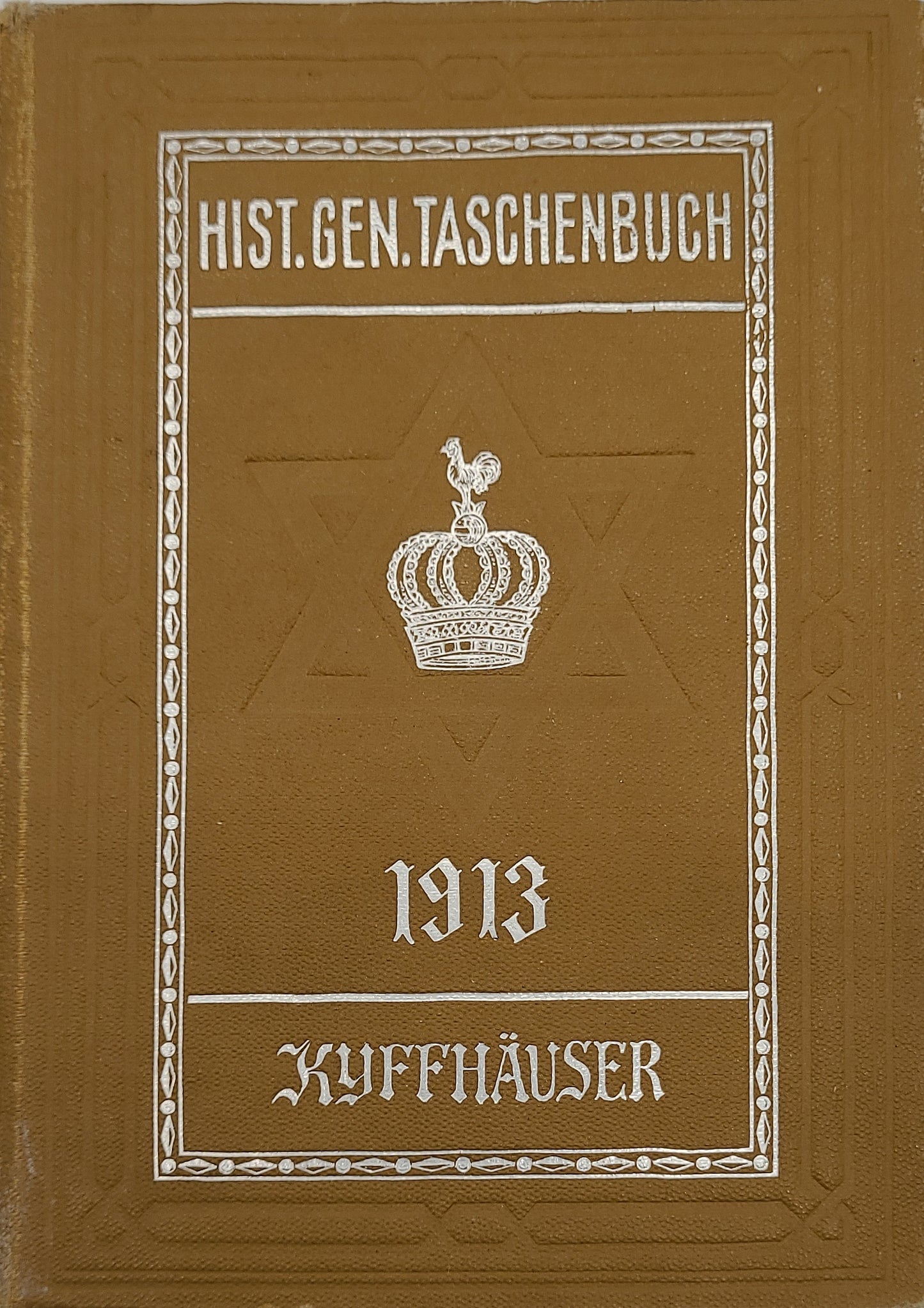 Weimarer historisch-genealoges Taschenbuch des gesamten Adels jehudäischen Ursprung (Antisemitismus)