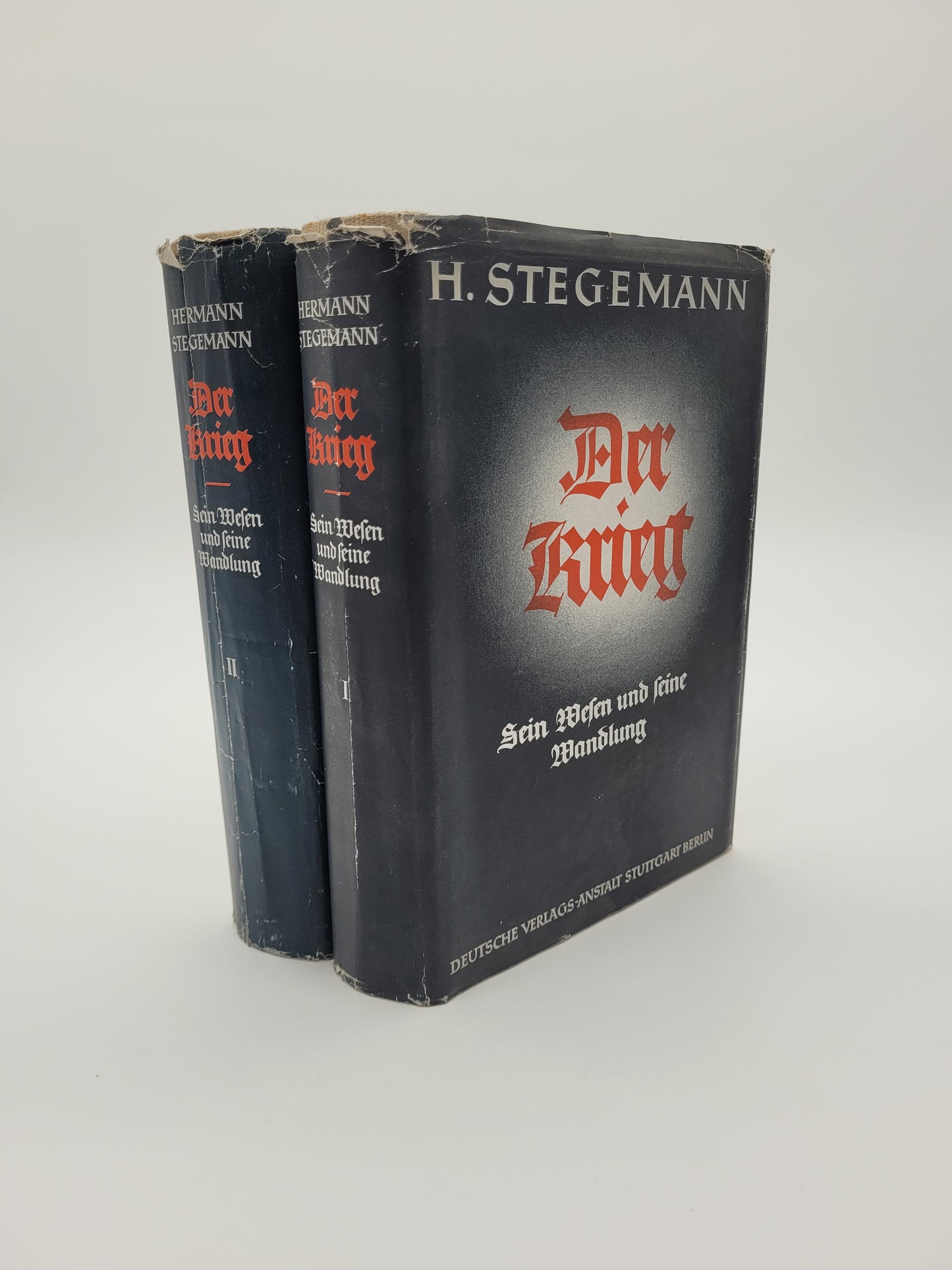 Der Krieg (2 Bände; Original Schutzumschag)
