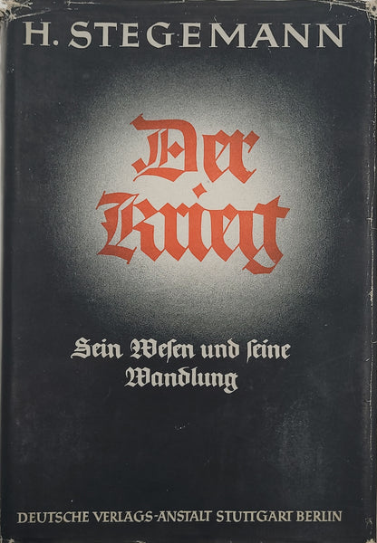 Der Krieg (2 Bände; Original Schutzumschag)