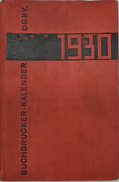 Buchdrucker-Kalender 1930