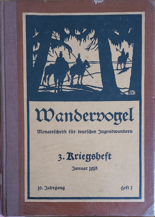 Wandervogel Monatsschrift für deutsches Jugendwandern 1915 (Gebunden)