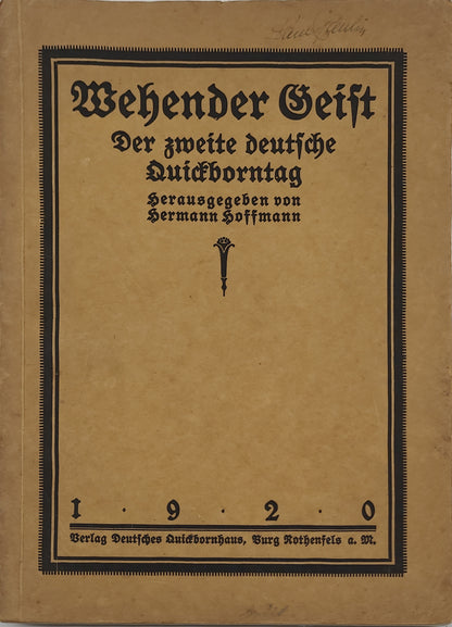 Wehender Geist