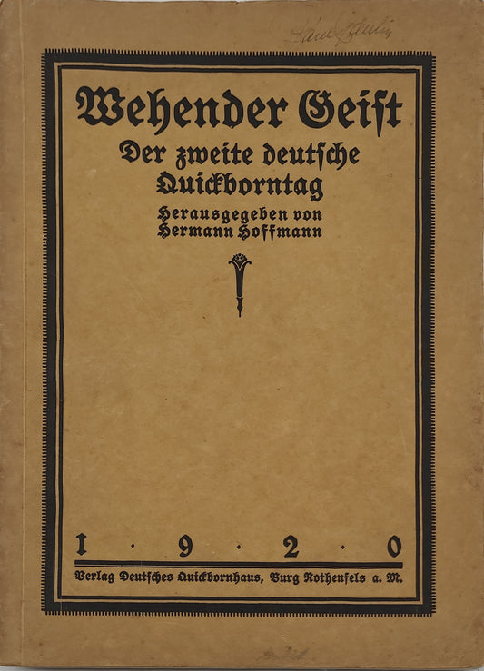 Wehender Geist