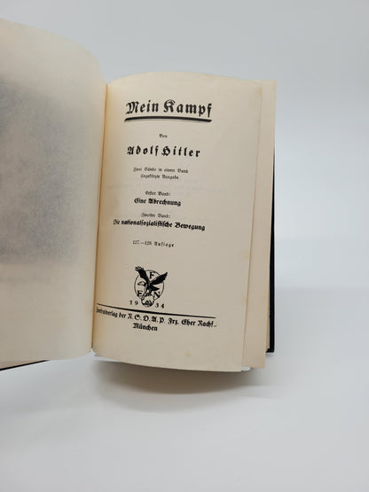 Mein Kampf Volksausgabe 1934