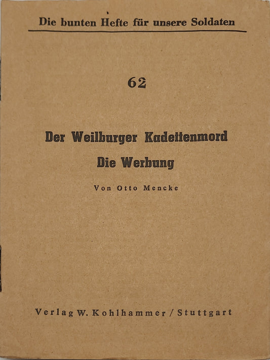 Die bunten Hefte für unsere Soldaten (Auswahl) (Feldpost)