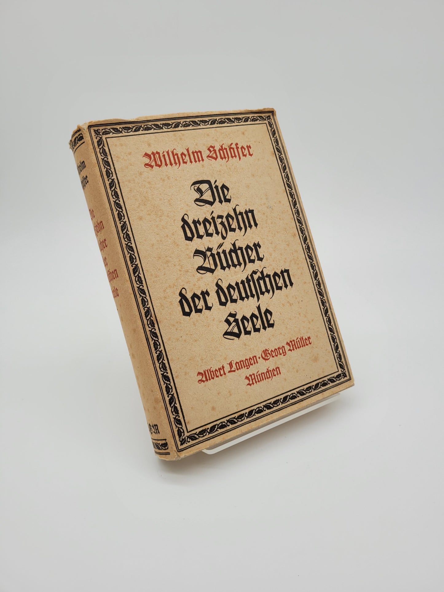 Die dreizehn Bücher der deutschen Seele (Original Schutzumschlag)