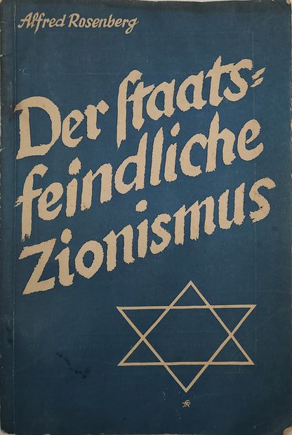 Der staatsfeindliche Zionismus
