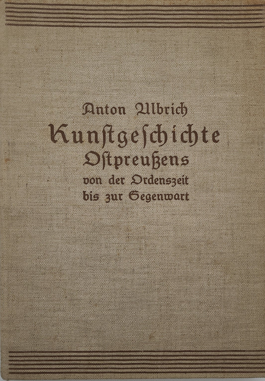 Kunstgeschichte Ostpreußens (Original)