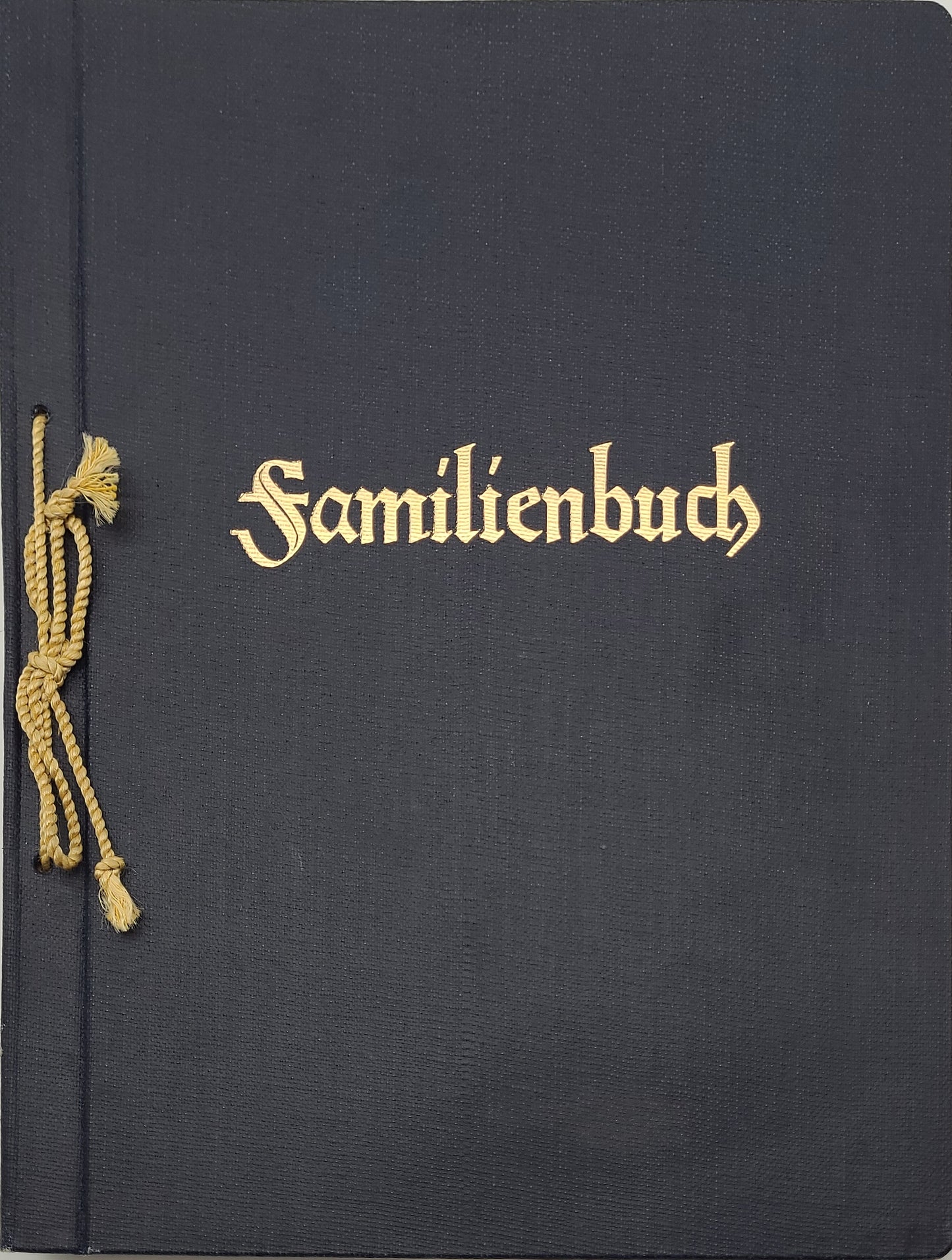 Familienbuch (Blanko) (Original Schutzumschlag)