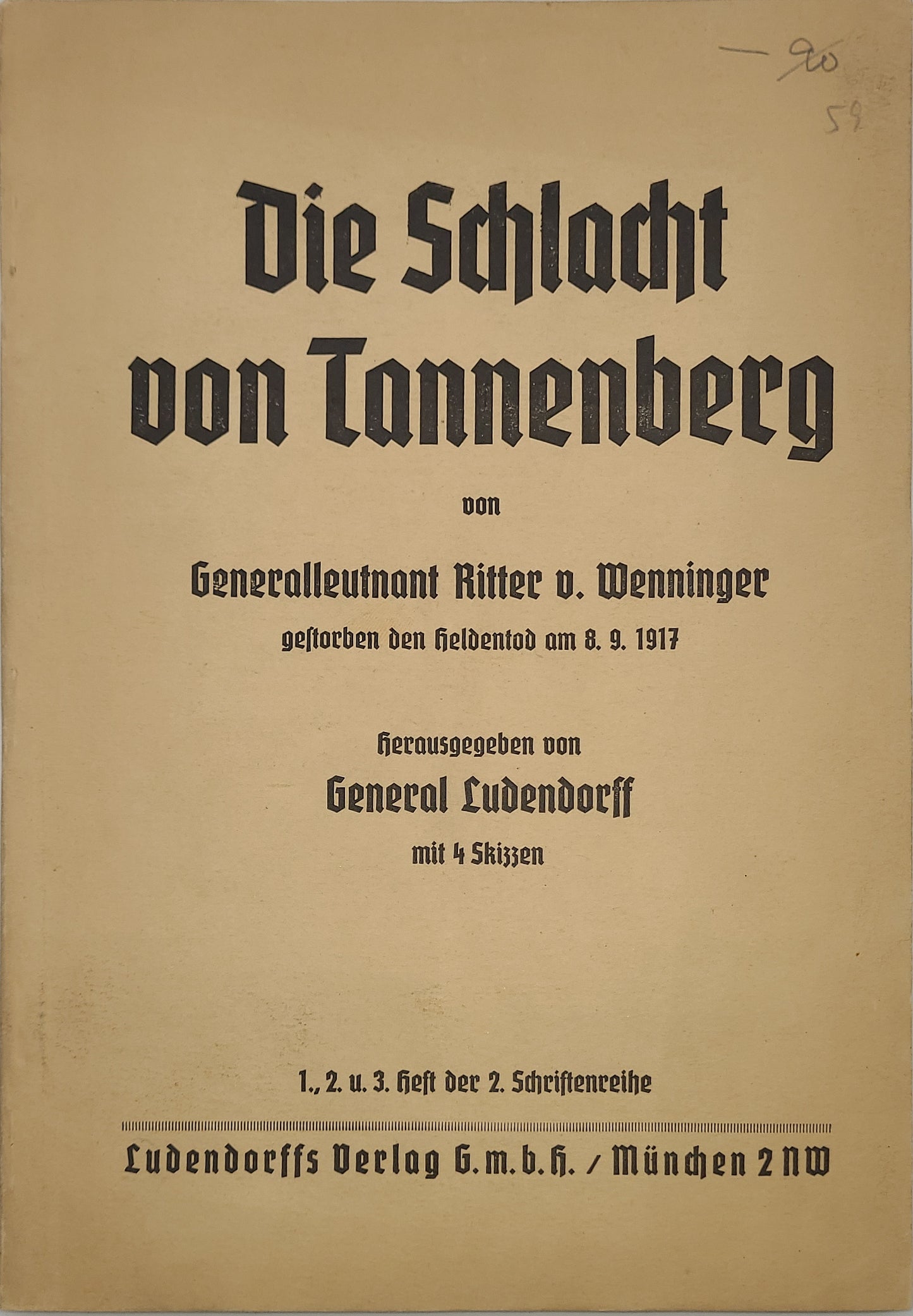 Die Schlacht von Tannenberg