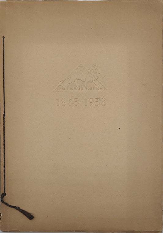 75 Jahre Loewes Verlag 1863-1938 Chronik