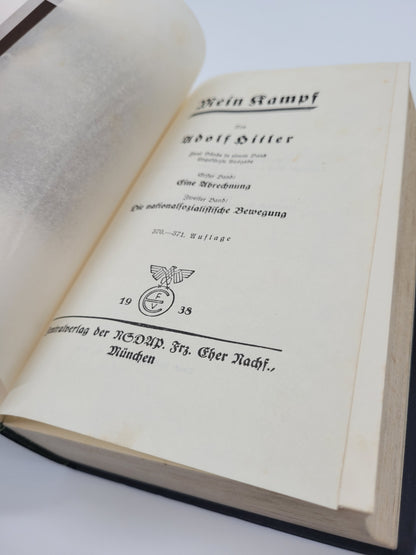 Mein Kampf Volksausgabe 1938