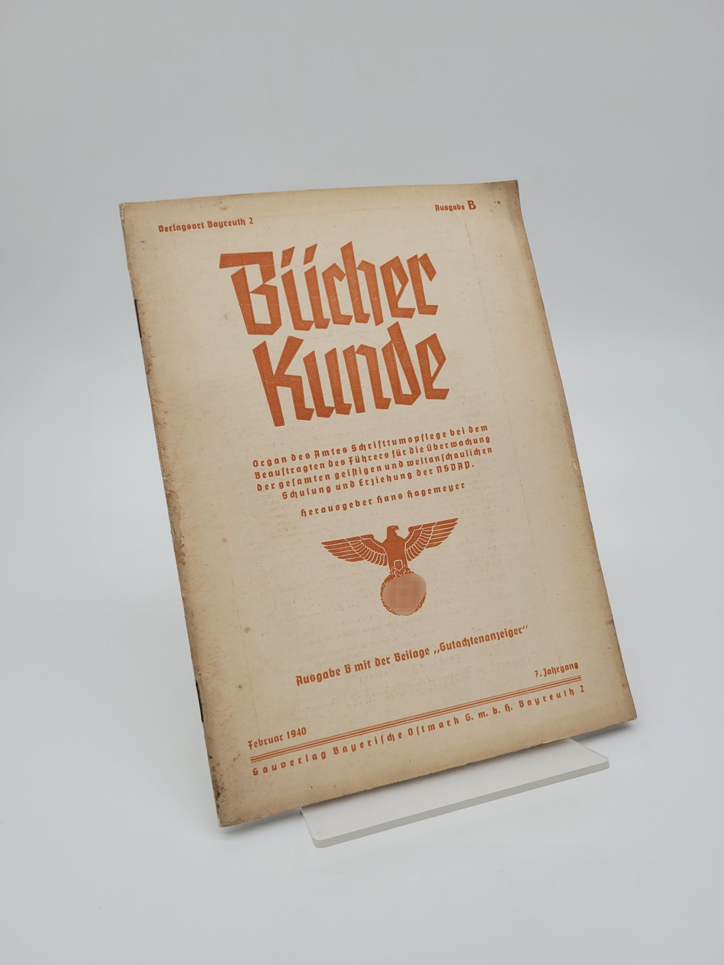 Bücherkunde 1940 (Auswahl)