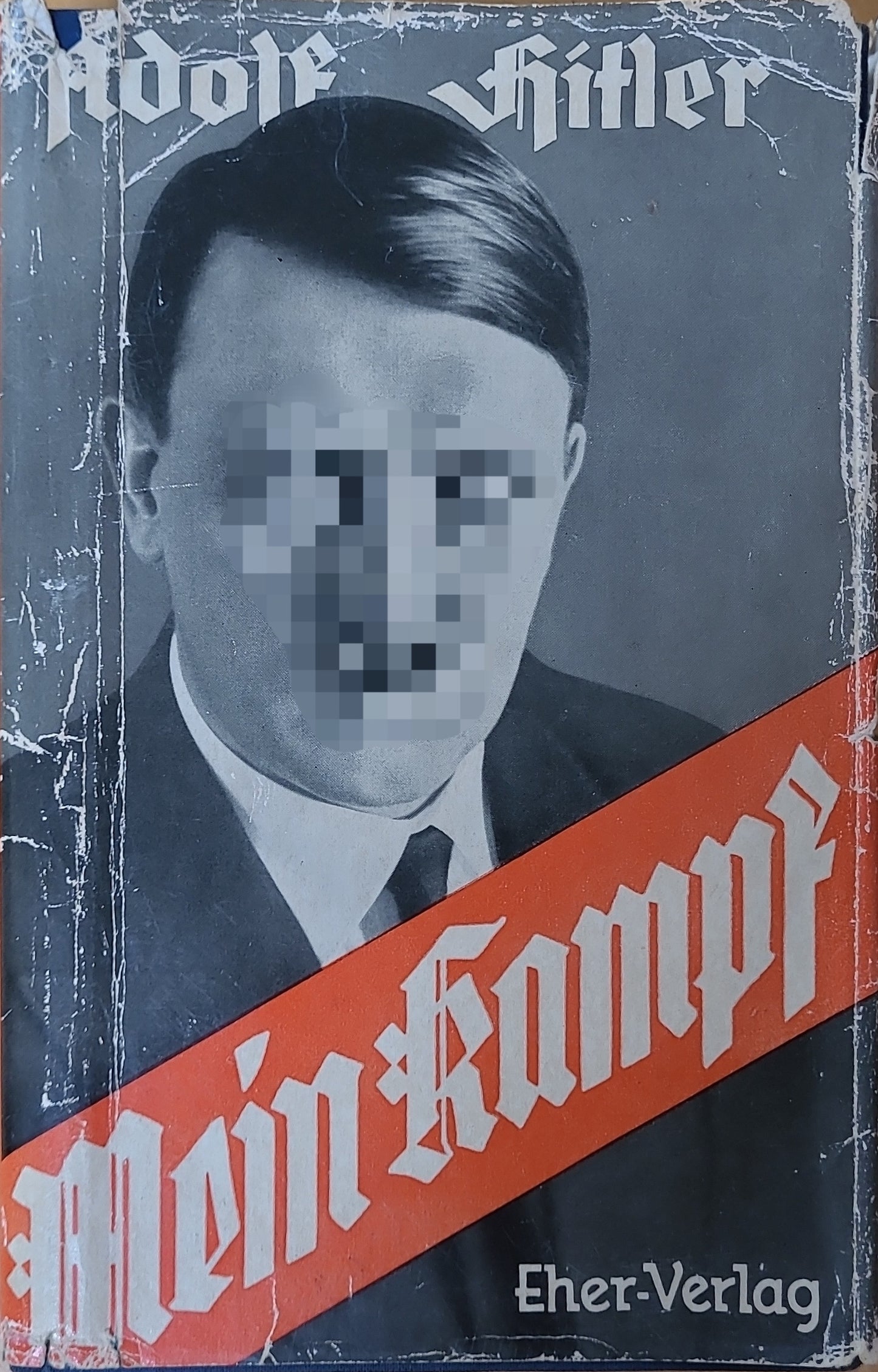 Mein Kampf Volksausgabe 1936 (Seltener Schutzumschlag mit Werbung Original)