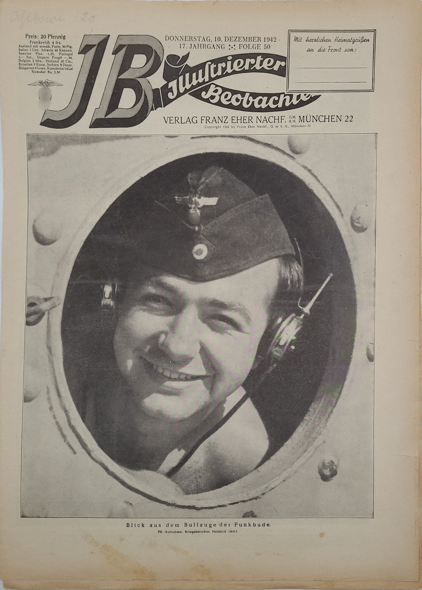 Illustrierter Beobachter 1940-1942 (Auswahl)