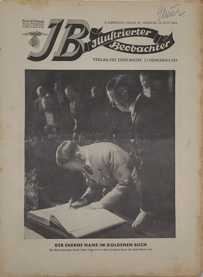 Illustrierter Beobachter 1936 (Auswahl)