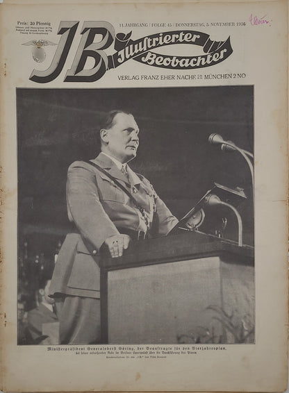 Illustrierter Beobachter 1936 (Auswahl)