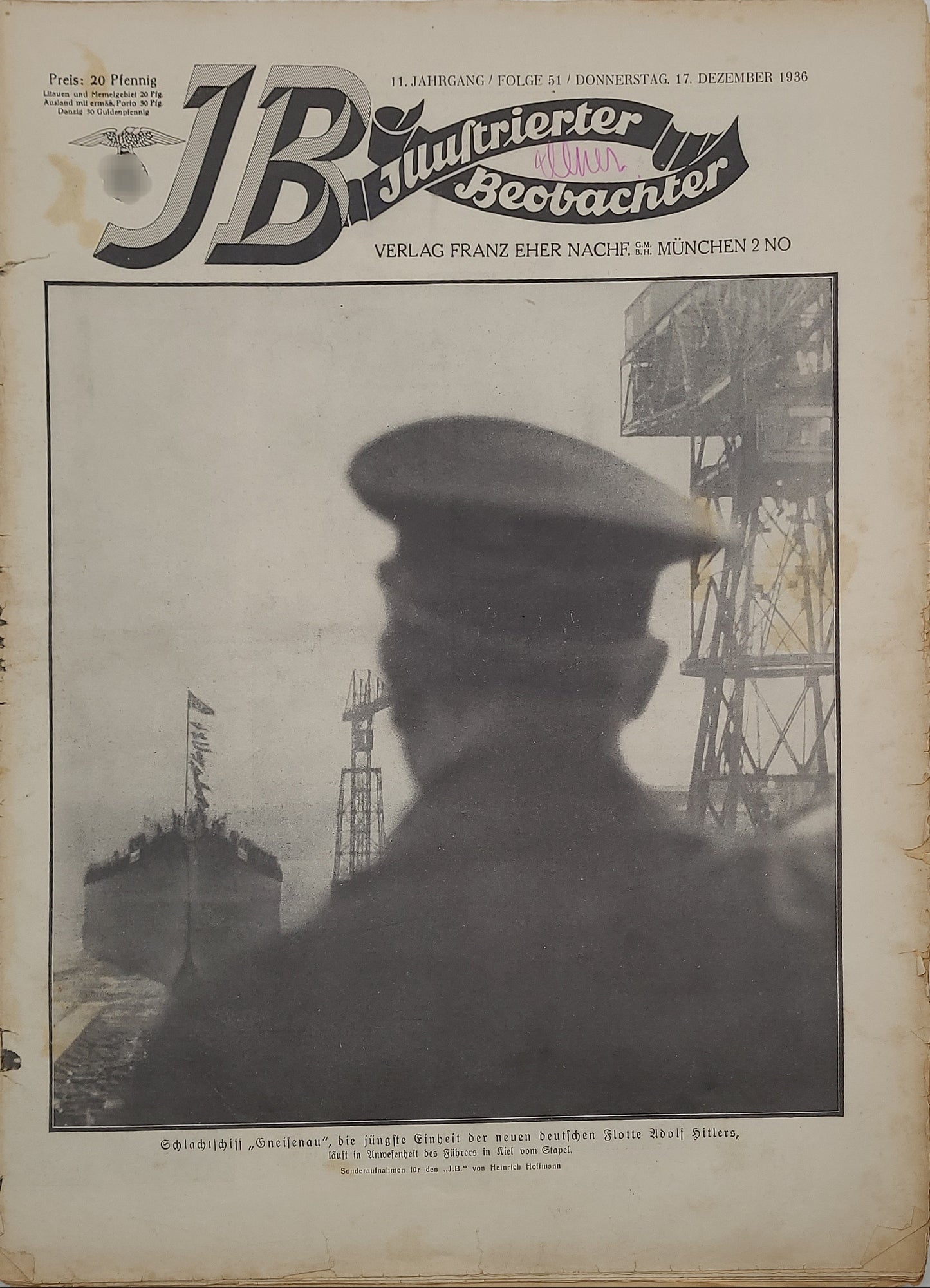 Illustrierter Beobachter 1936 (Auswahl)