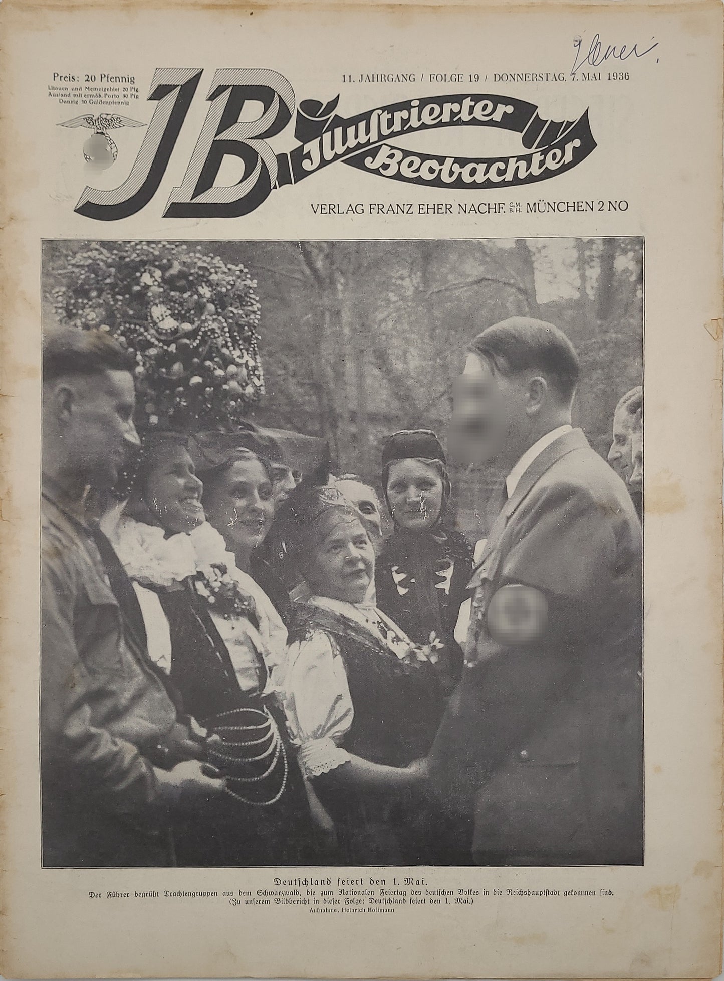 Illustrierter Beobachter 1936 (Auswahl)