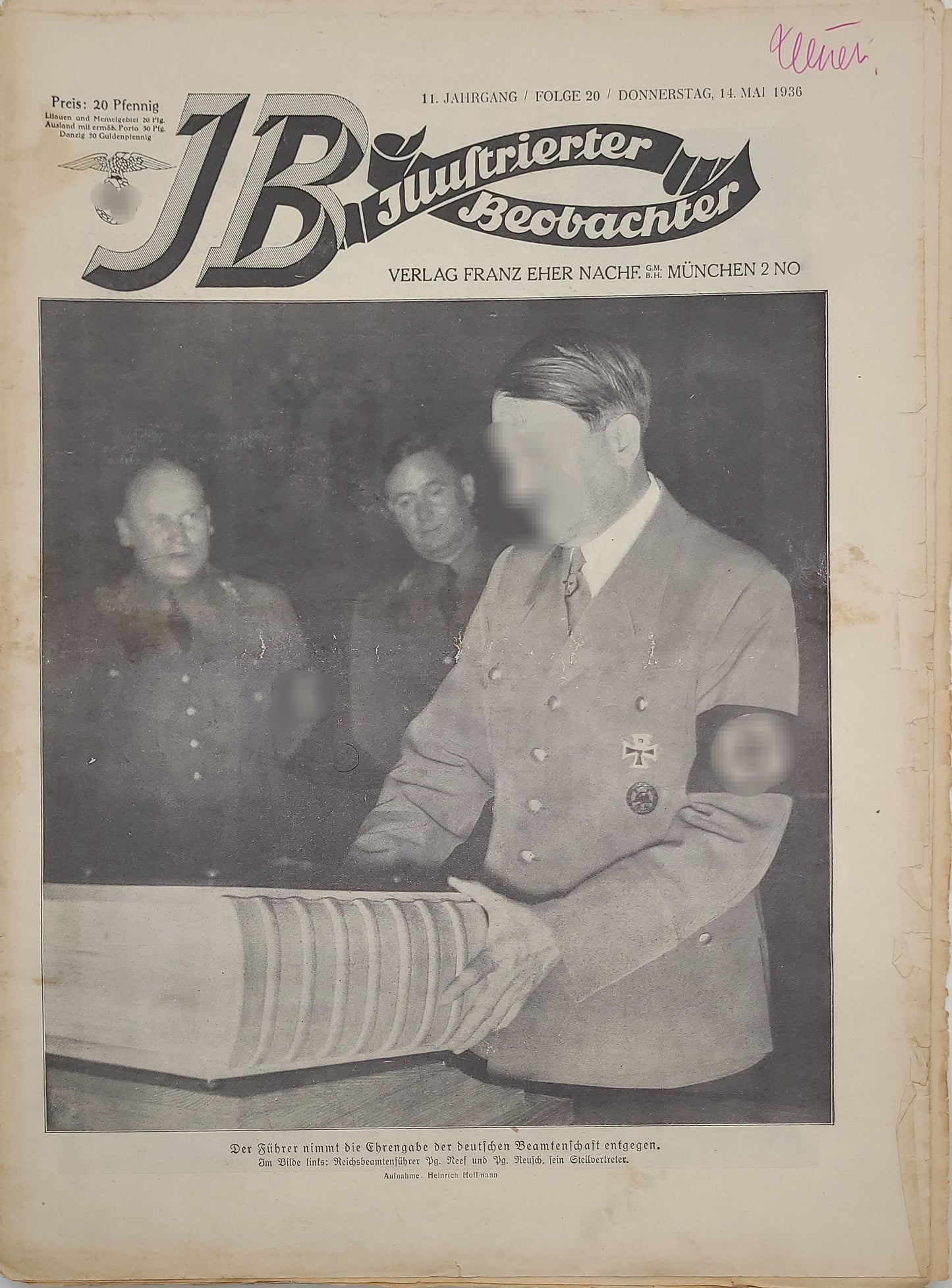 Illustrierter Beobachter 1936 (Auswahl)