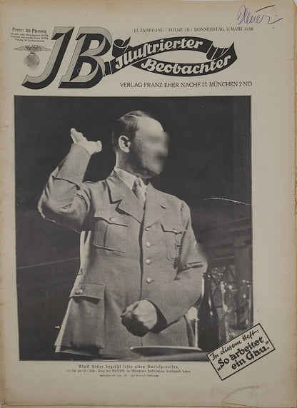 Illustrierter Beobachter 1936 (Auswahl)
