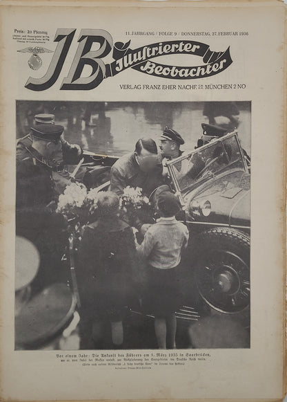 Illustrierter Beobachter 1936 (Auswahl)