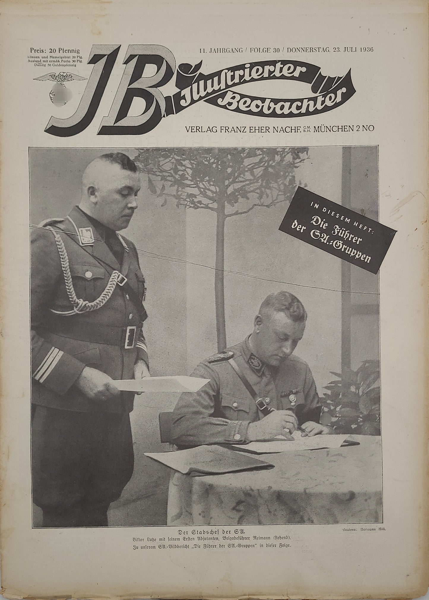 Illustrierter Beobachter 1936 (Auswahl)
