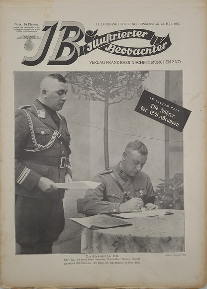Illustrierter Beobachter 1936 (Auswahl)