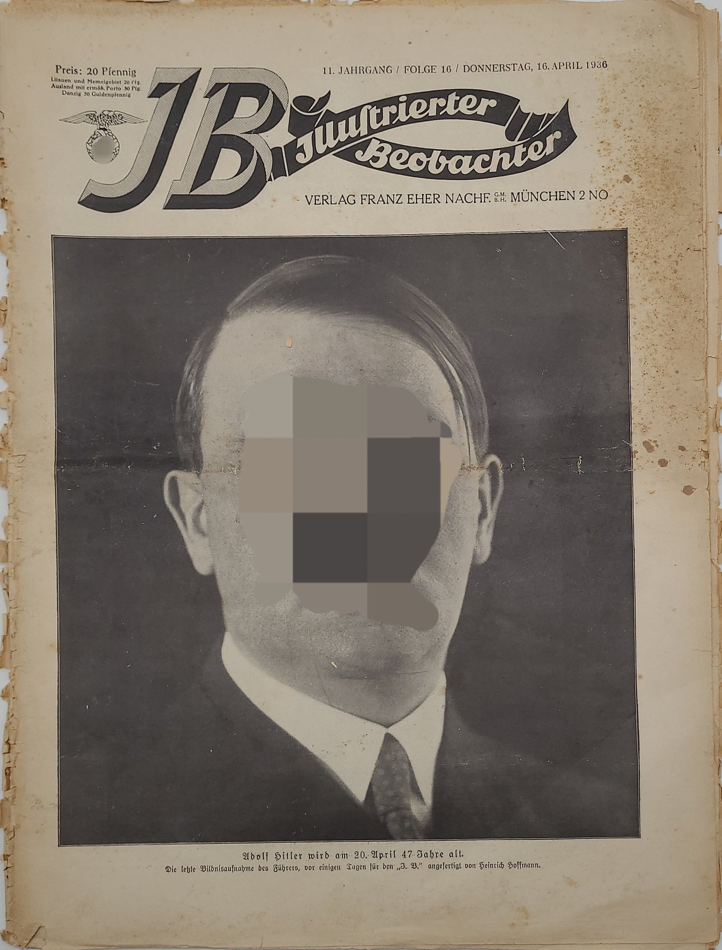 Illustrierter Beobachter 1936 (Auswahl)