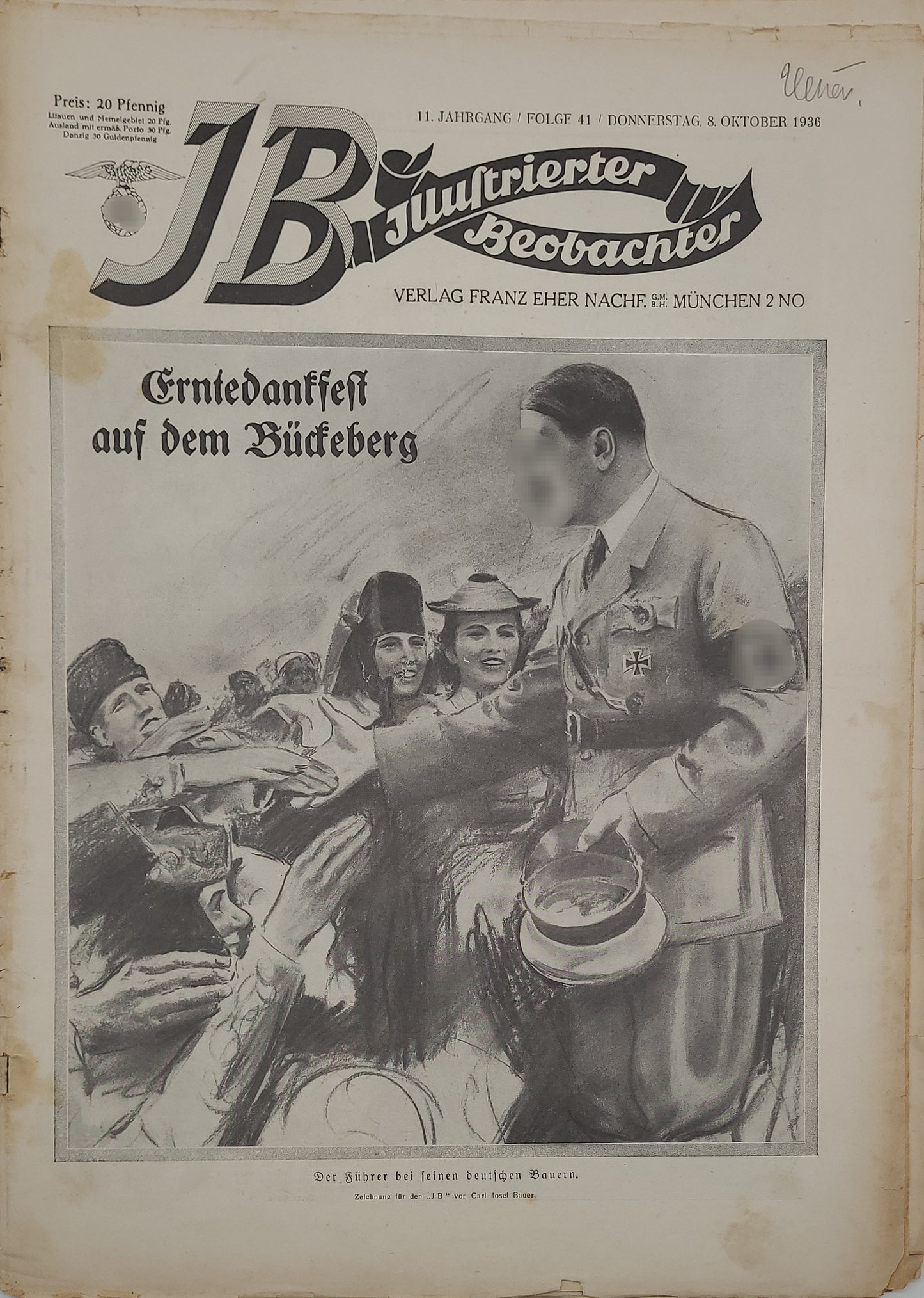 Illustrierter Beobachter 1936 (Auswahl)