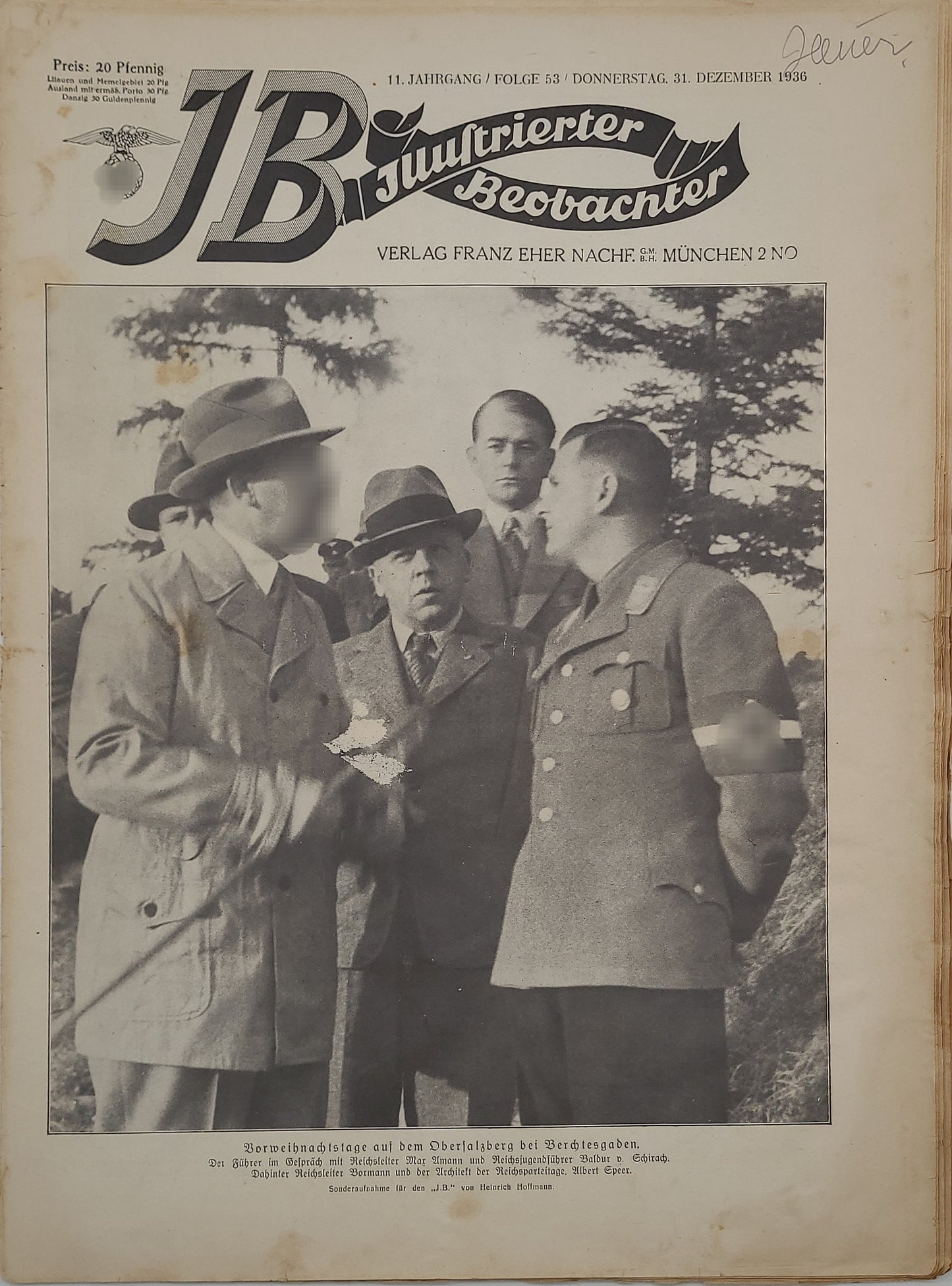 Illustrierter Beobachter 1936 (Auswahl)