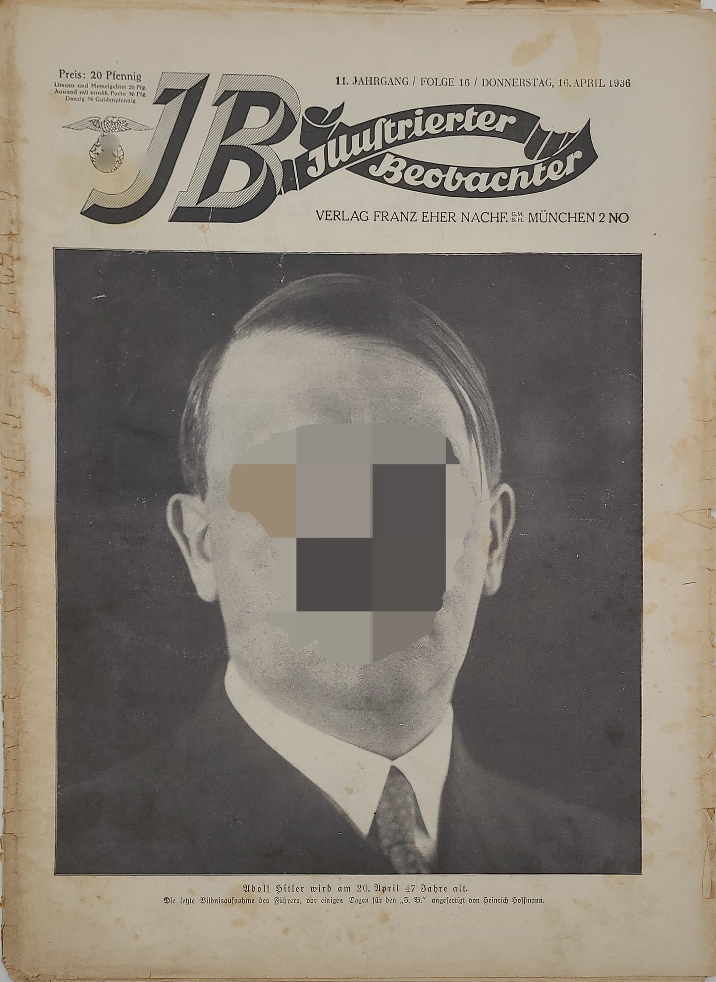 Illustrierter Beobachter 1936 (Auswahl)