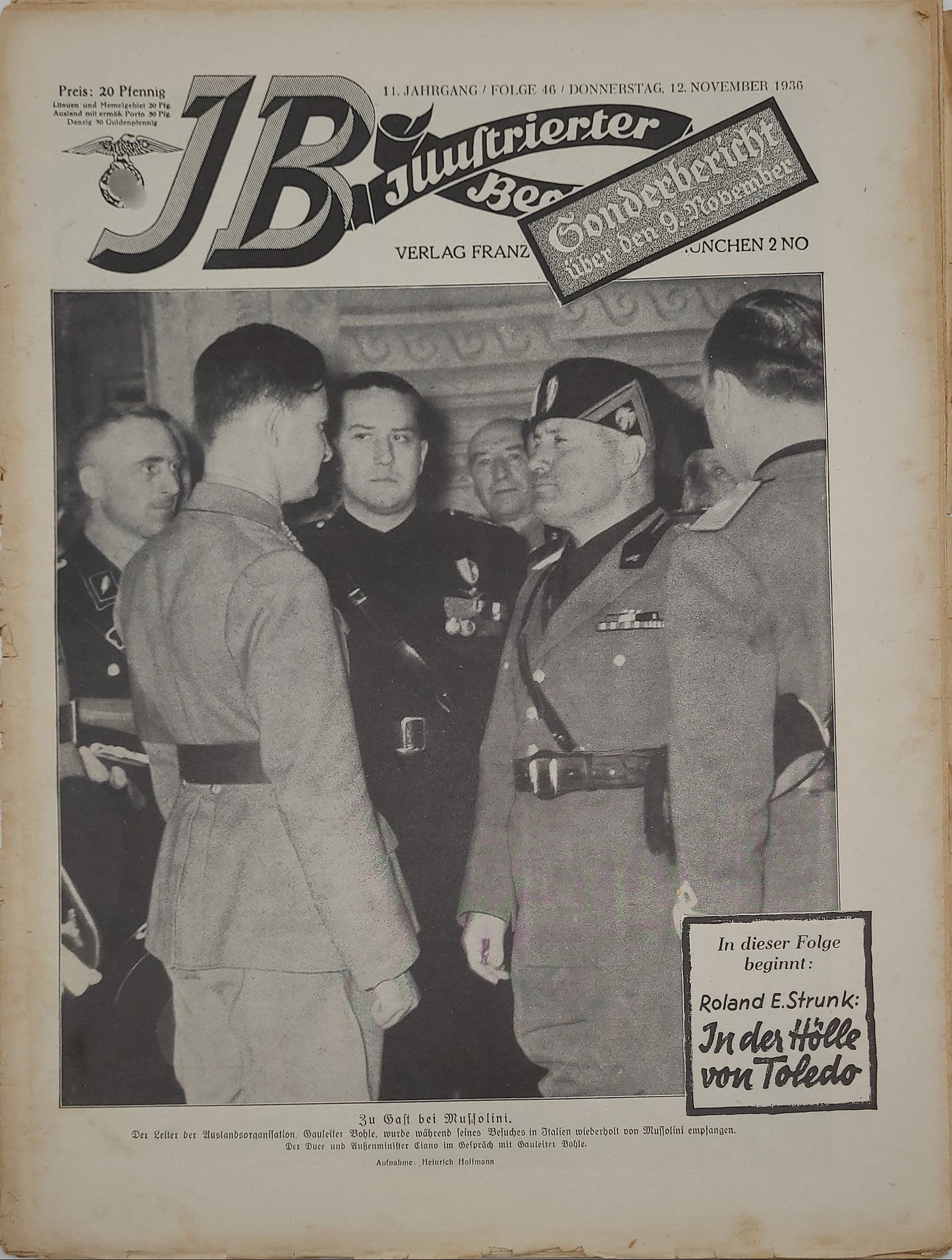 Illustrierter Beobachter 1936 (Auswahl)