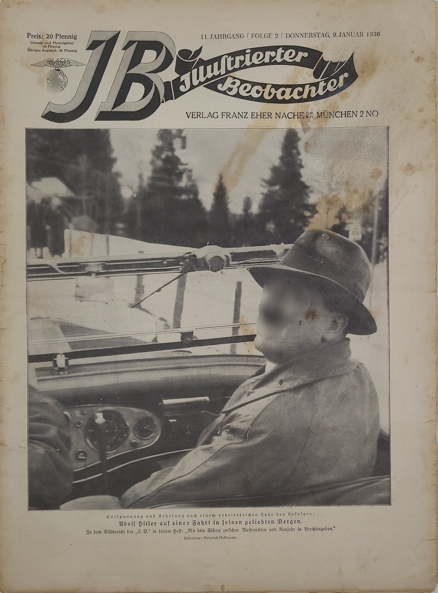 Illustrierter Beobachter 1936 (Auswahl)