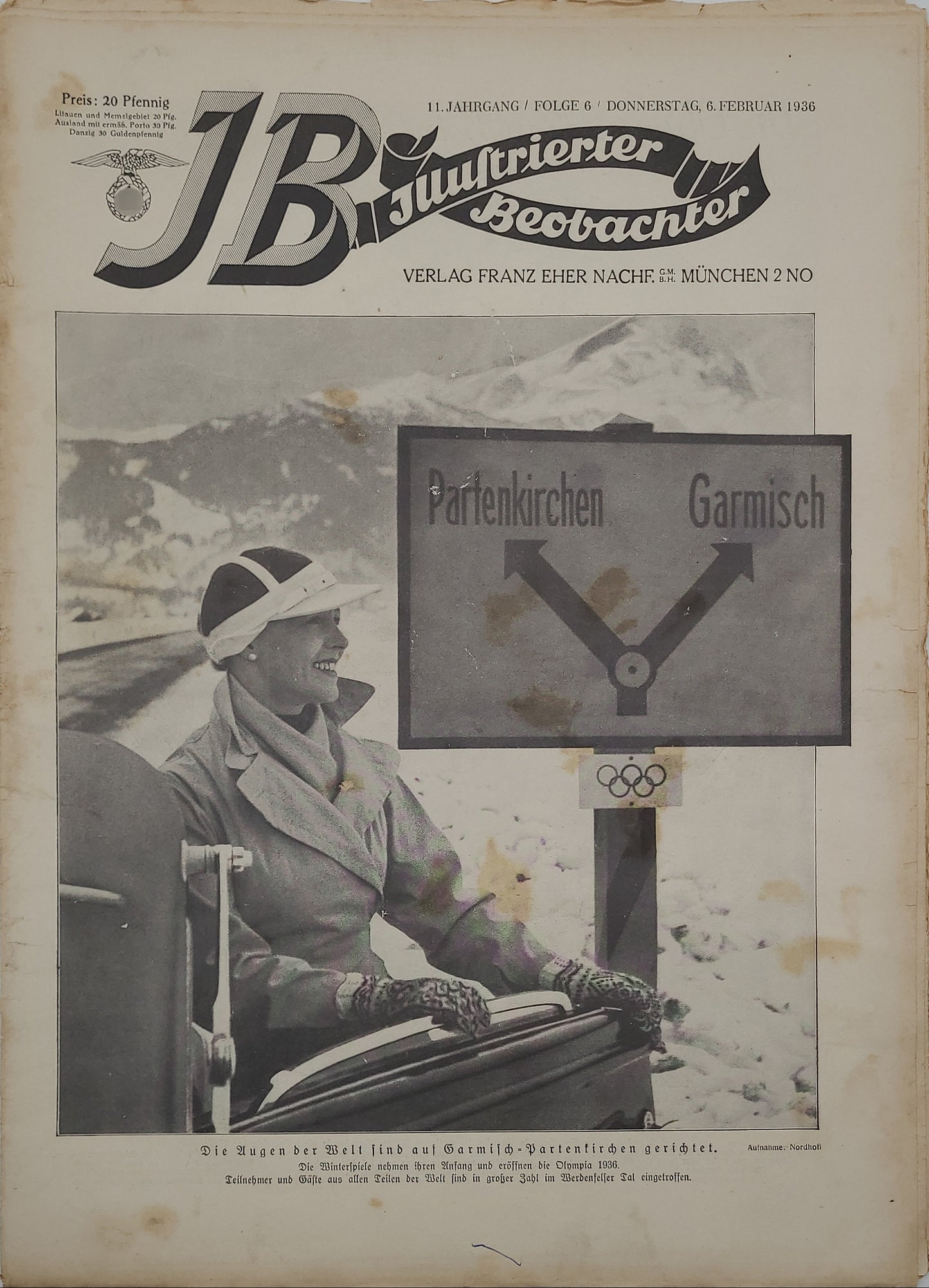 Illustrierter Beobachter 1936 (Auswahl)