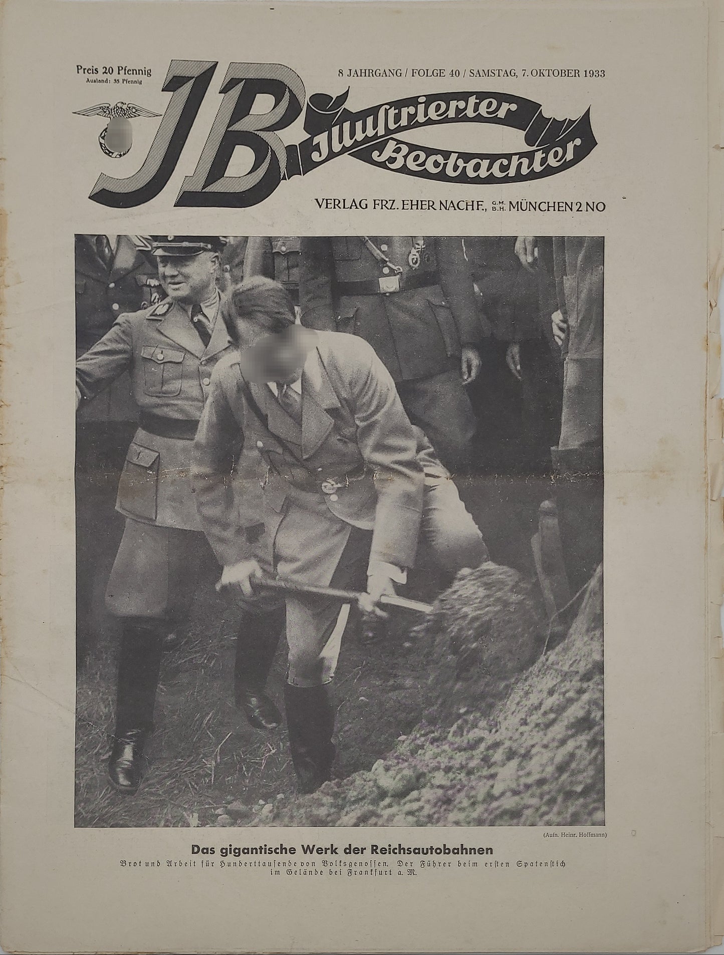 Illustrierter Beobachter 1933 (Auswahl)