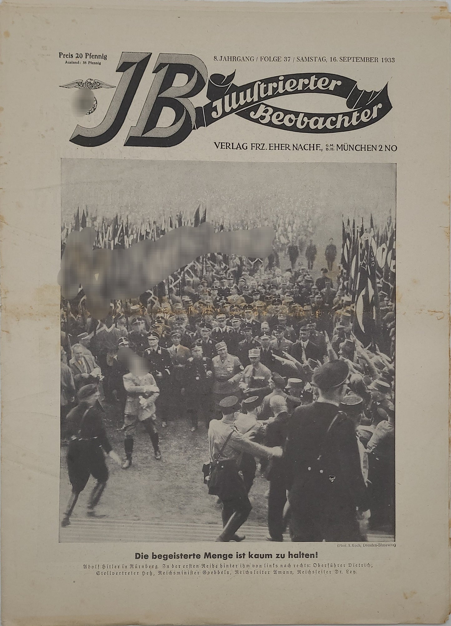 Illustrierter Beobachter 1933 (Auswahl)