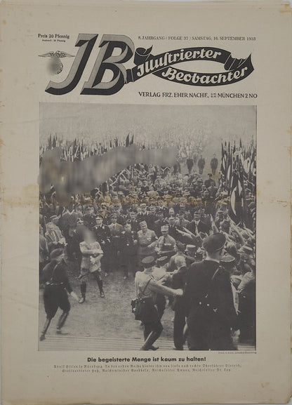 Illustrierter Beobachter 1933 (Auswahl)