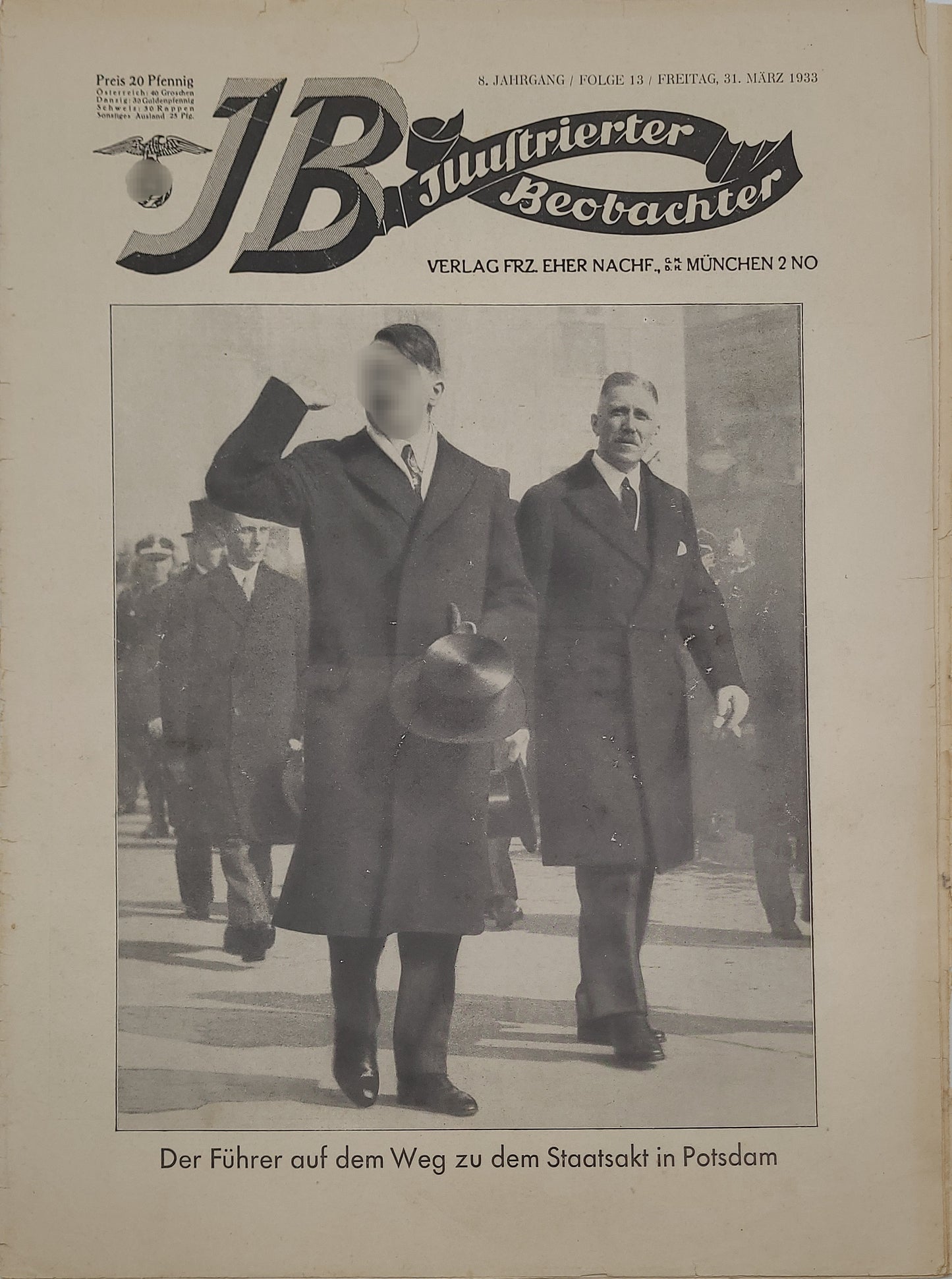 Illustrierter Beobachter 1933 (Auswahl)